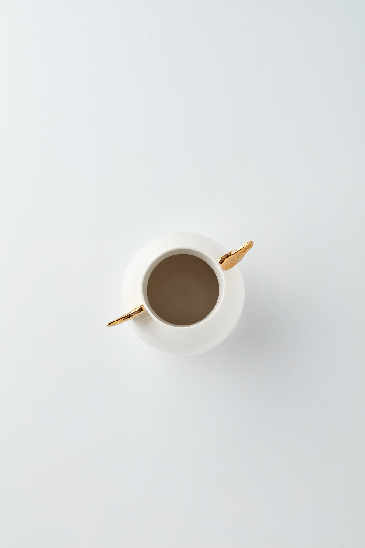 Gold Winged Vase