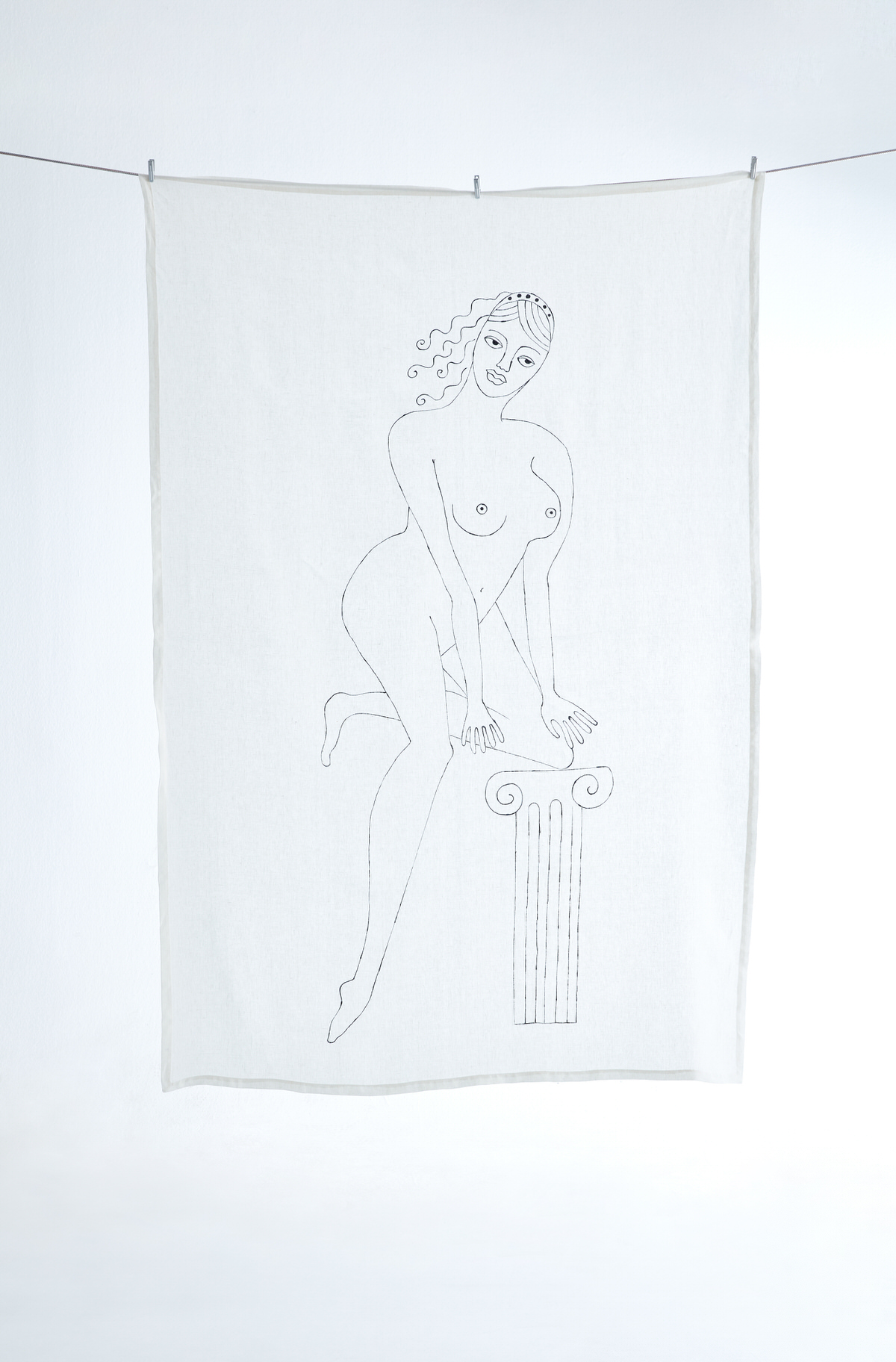 Illustration | Column Tablecloth