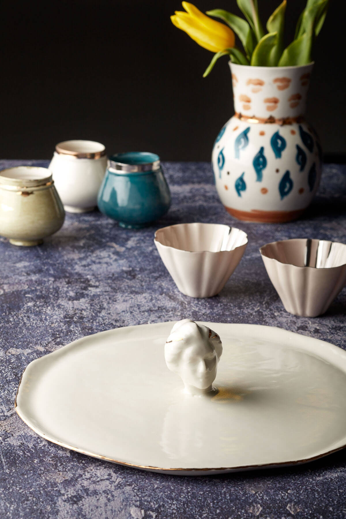 Sophia Porcelain Serving Plate