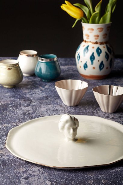 Sophia Porcelain Serving Plate
