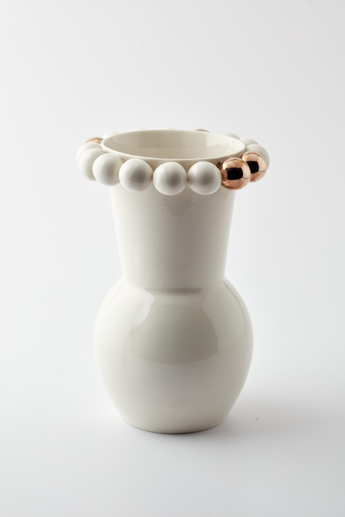 Cosmos Gold Vase, 23 cm