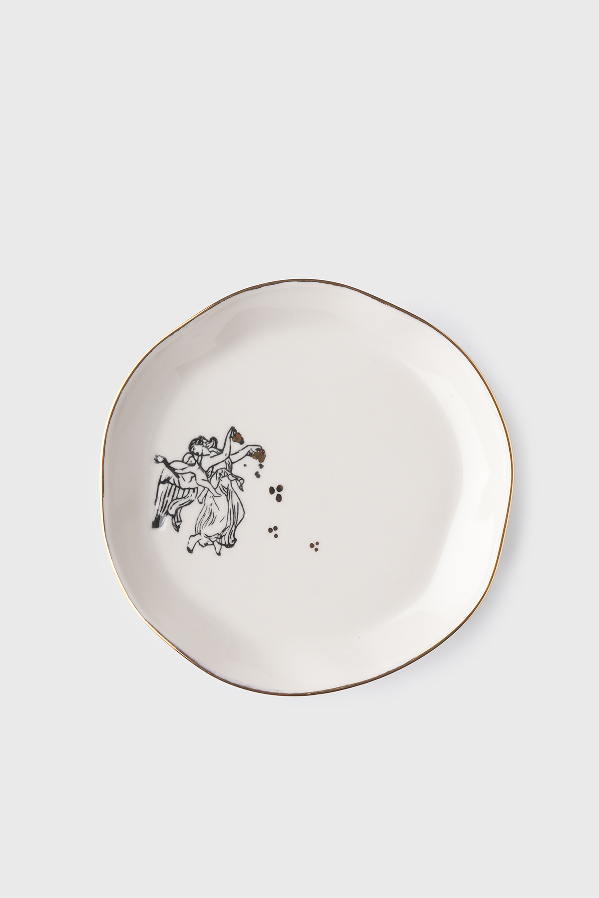 Volans Cup & Nuaj Angel Mother Plate Porcelain Set