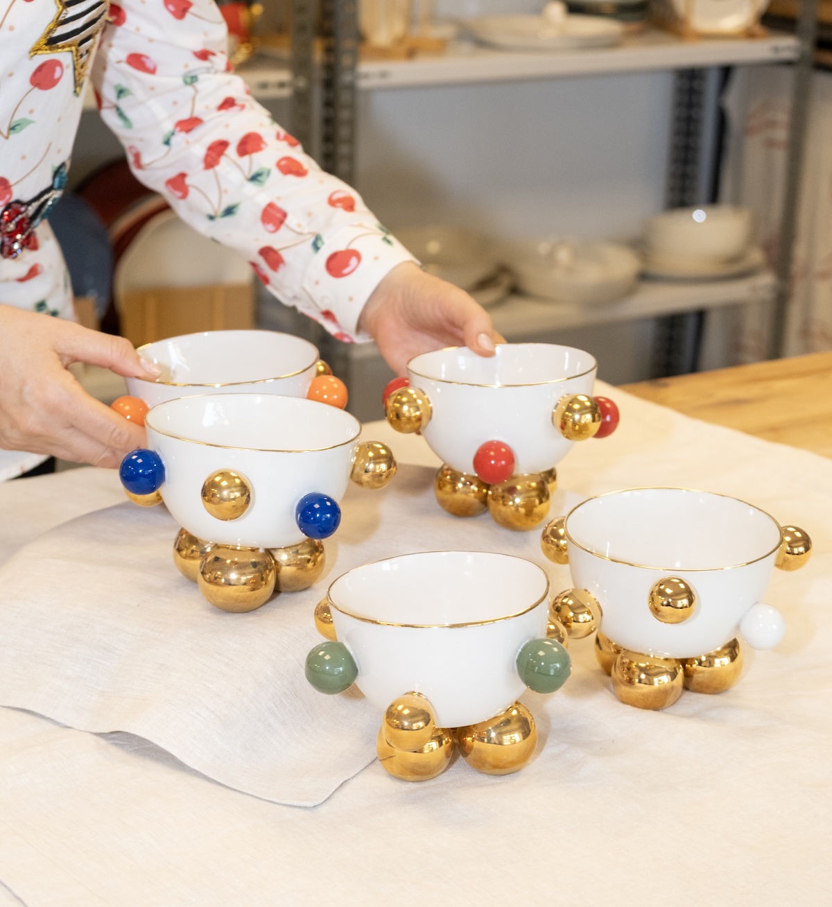 Cosmos Gold Bowl, 380 ml 